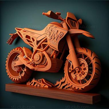 3D модель KTM 690 Enduro R (STL)